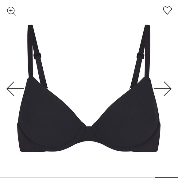 SKIMS Other - 98 Skims Classic Black Women's Bra